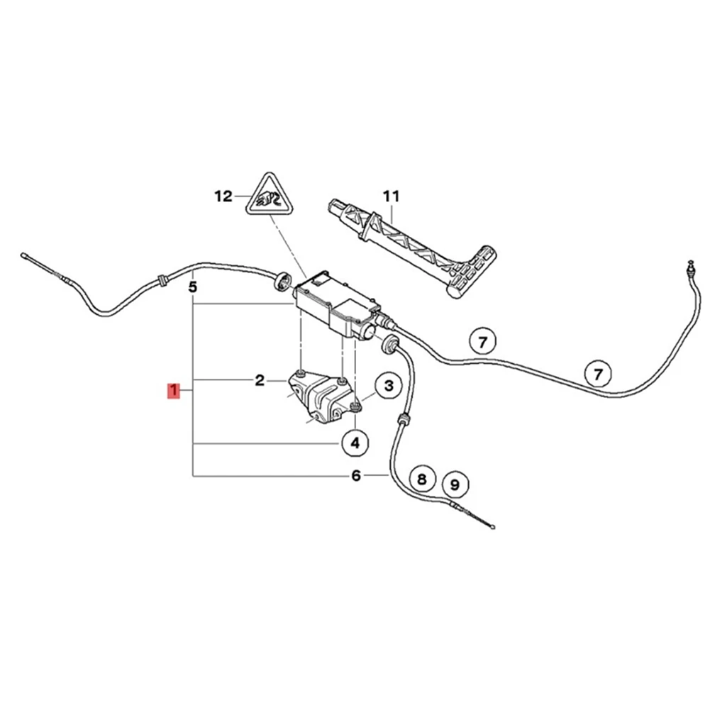 34436850289 BMW X5 X6 E70 E72 08-14용 전기 주차 핸드 브레이크 액추에이터 제어 유닛 34436779451 34436782205 34436796072