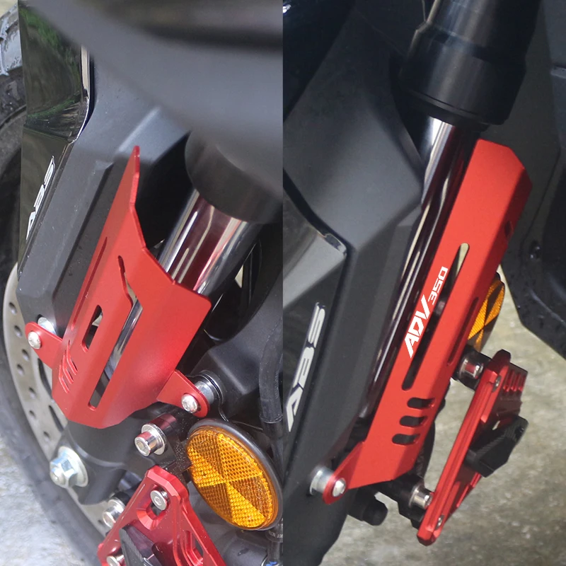 Motorcycle Front Fork Guards & Shock Absorber Protection Cover Frame Protector Accessories