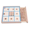 Children High Quality Sudoku Chess Wooden Table Puzzle Game Kids Toy Gift Board Game Memory Puzzle Dinner Party Family Kids 4
