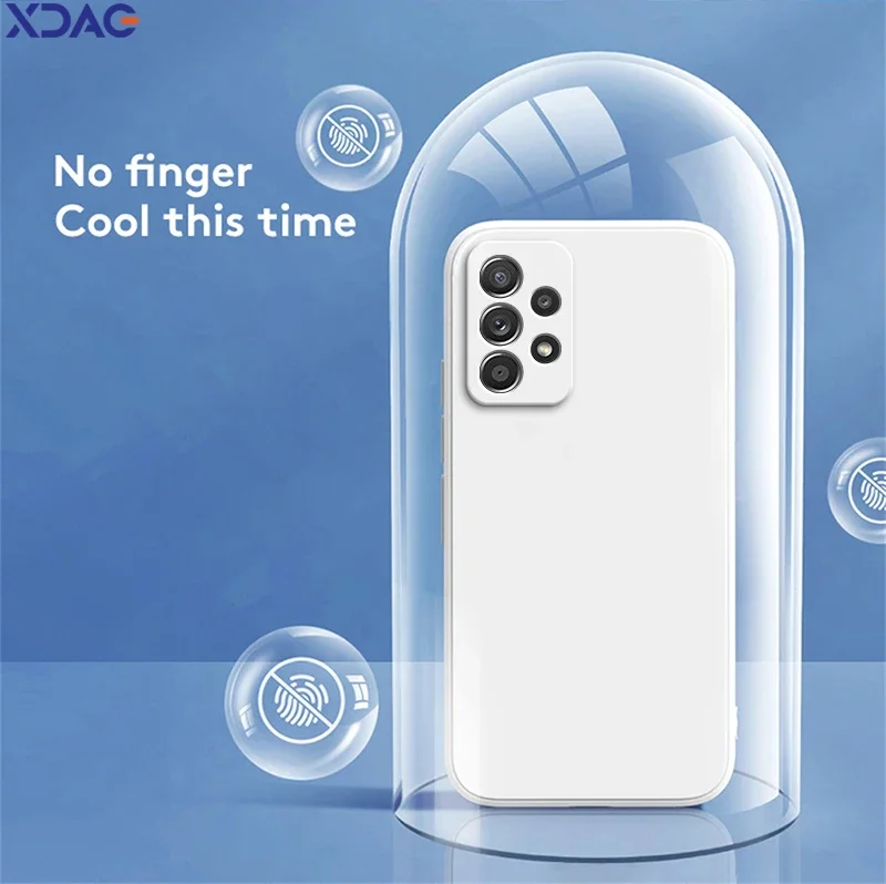 Sleek Pure Color Liquid Silicone Back Cover Case - High-Quality, Simple Design