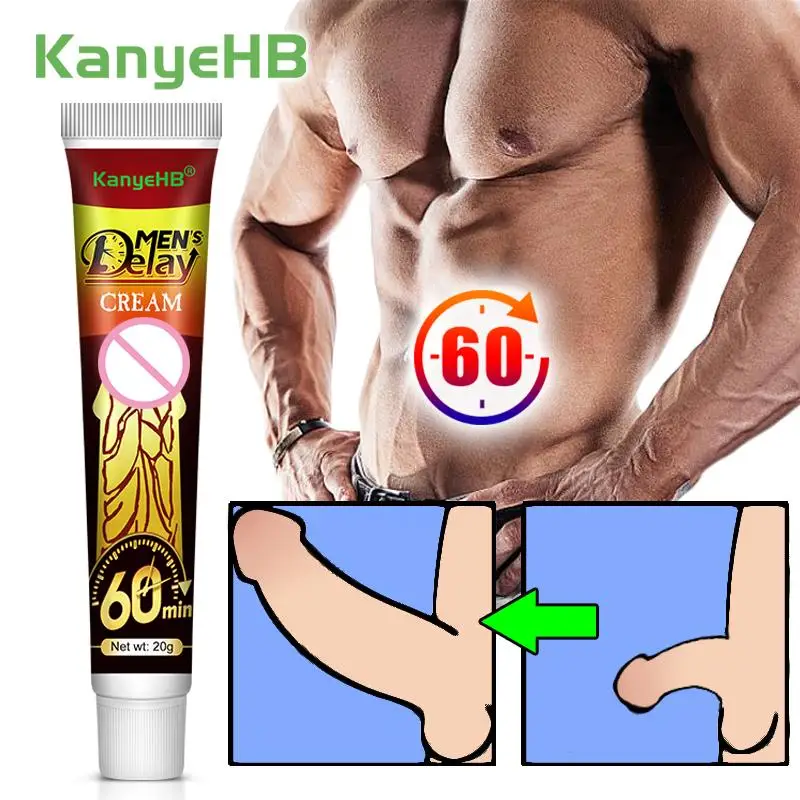 Sex Delay Cream 1pcs Men's Delay Cream Sex Delay Ointment Male Sex Products Extend Time Cream Penis Enhance Powerful Lasting Bigger G045