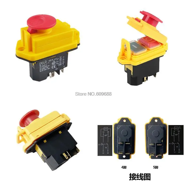 Interruttore Elettromagnetico DZ-6 - Protezione Sovratensione, 250V 16A, IP55 - Foto 2