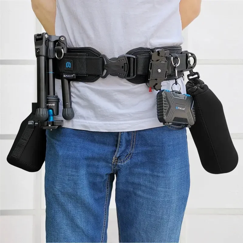 

Camera Waist Belt Multi-functional Bundle Waistband Strap Belt With Hook Photography Belt Backpack Belt For SLR/DSLR