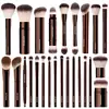Hourglass Makeup Brushes Powder Foundation Contour Cream Blush Bronzer Make Up Brush Eyeshadow liner Smudge Brush Single branch 1