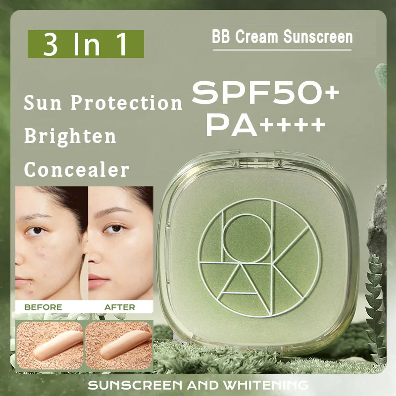 Cushion Foundation Air Cushion BB Cream Air Cushion Cream Makeup Cream Makeup Cosmetics Liquid Foundation Waterproof Foundation Whitening Sunscreen Cushion Compact SPF50+ BB Cream Waterproof Control Oil Concealer High Coverage Korean Makeup Base