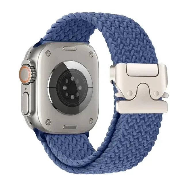 Braided Solo Loop Nylon Watch Band Strap