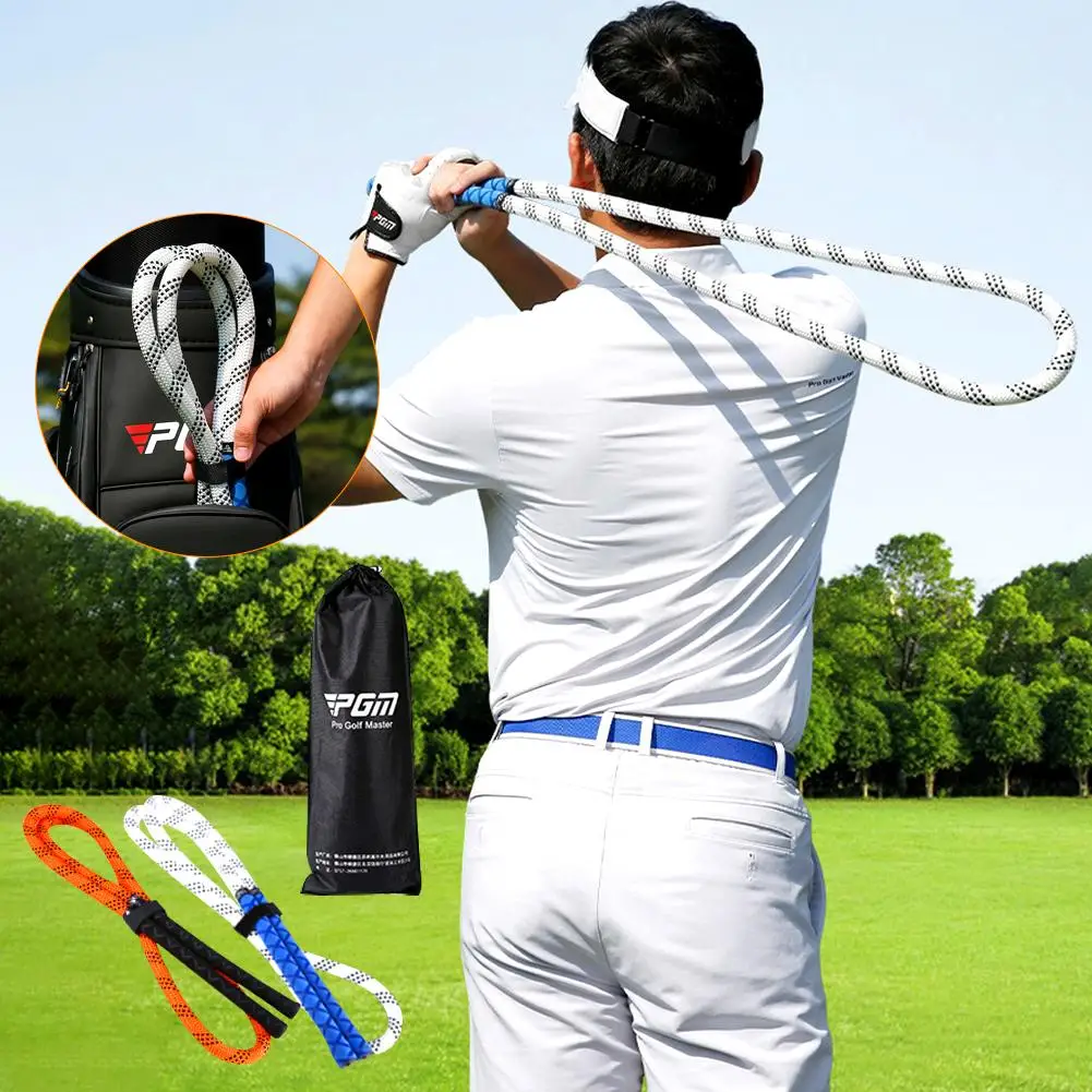 

Тренировочная веревка для игры в гольф повышает скорость вращения и силу, ритм тренировок в помещении и на улице, тренировочная веревка E3L1