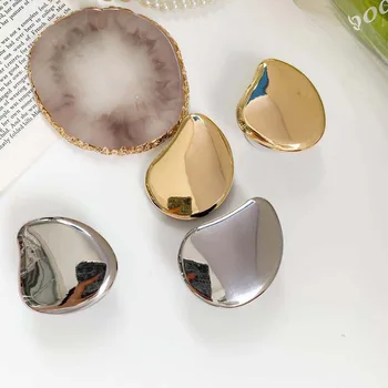 금속 도금 거울 접이식 휴대폰 홀더 소켓, 휴대폰 액세서리, 확장 스탠드, 전화 걸프