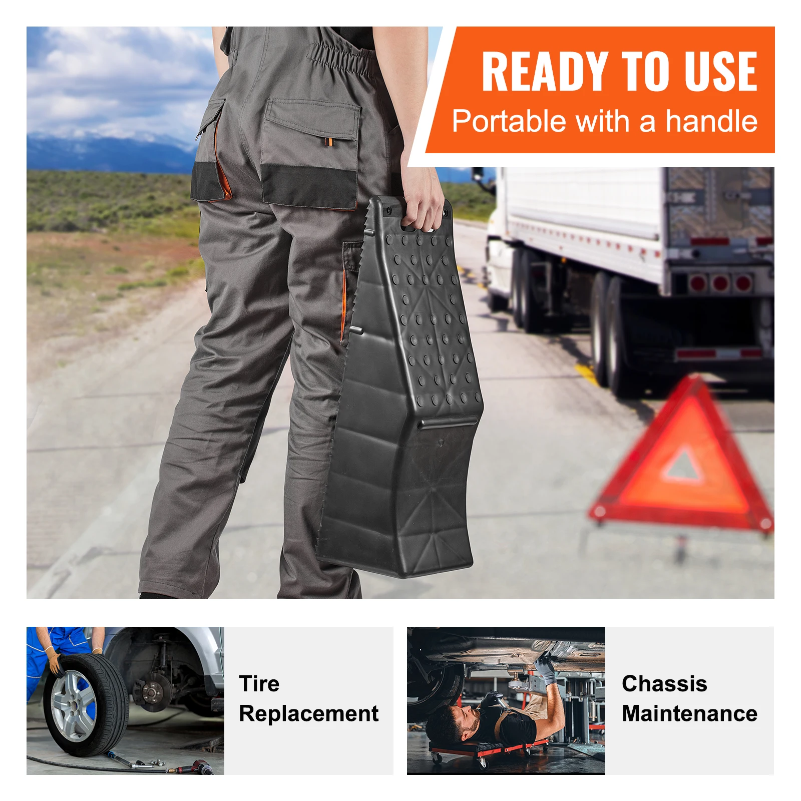 Heavy Duty Car Service Ramp 5.5 Lift Height