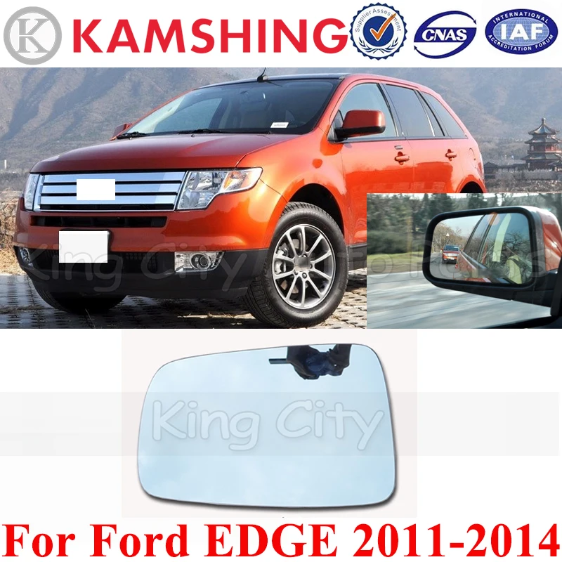 Capqx For Ford Edge 20112014 Car Rearview Mirror Lens Side Rear View