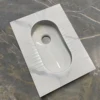 Good quality bathroom sanitary ware toilet bowl bathroom wc sintered stone marble squatting wc pan toilets 4
