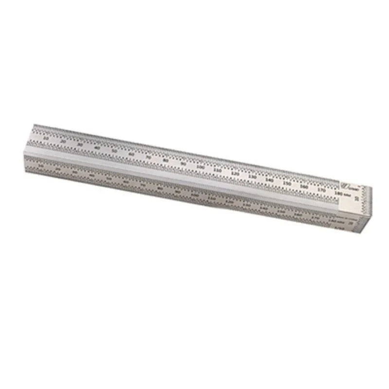 

High-precision Scale T-type Stainless Teeline Hole Ruler Carpenter Measuring Tool