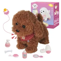 Interactive Electronic Puppy Toys for Kids, Walking Dog Toy with Leash, Remote Control, for Girls and Boys Aged 3+,birthday gift 1