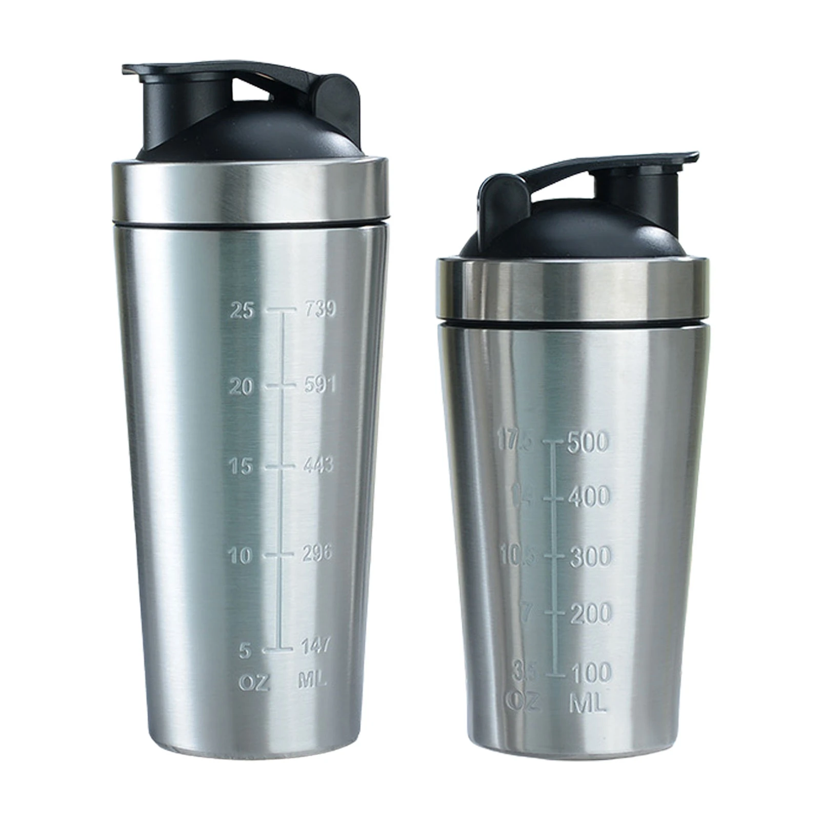 hovedpine Whitney Beundringsværdig Stainless Steel Shaker Bottle Whey Protein Powder Mixing Bottles Sport Water  Drinking Cup Vacuum Mixer Drinkware| | - AliExpress
