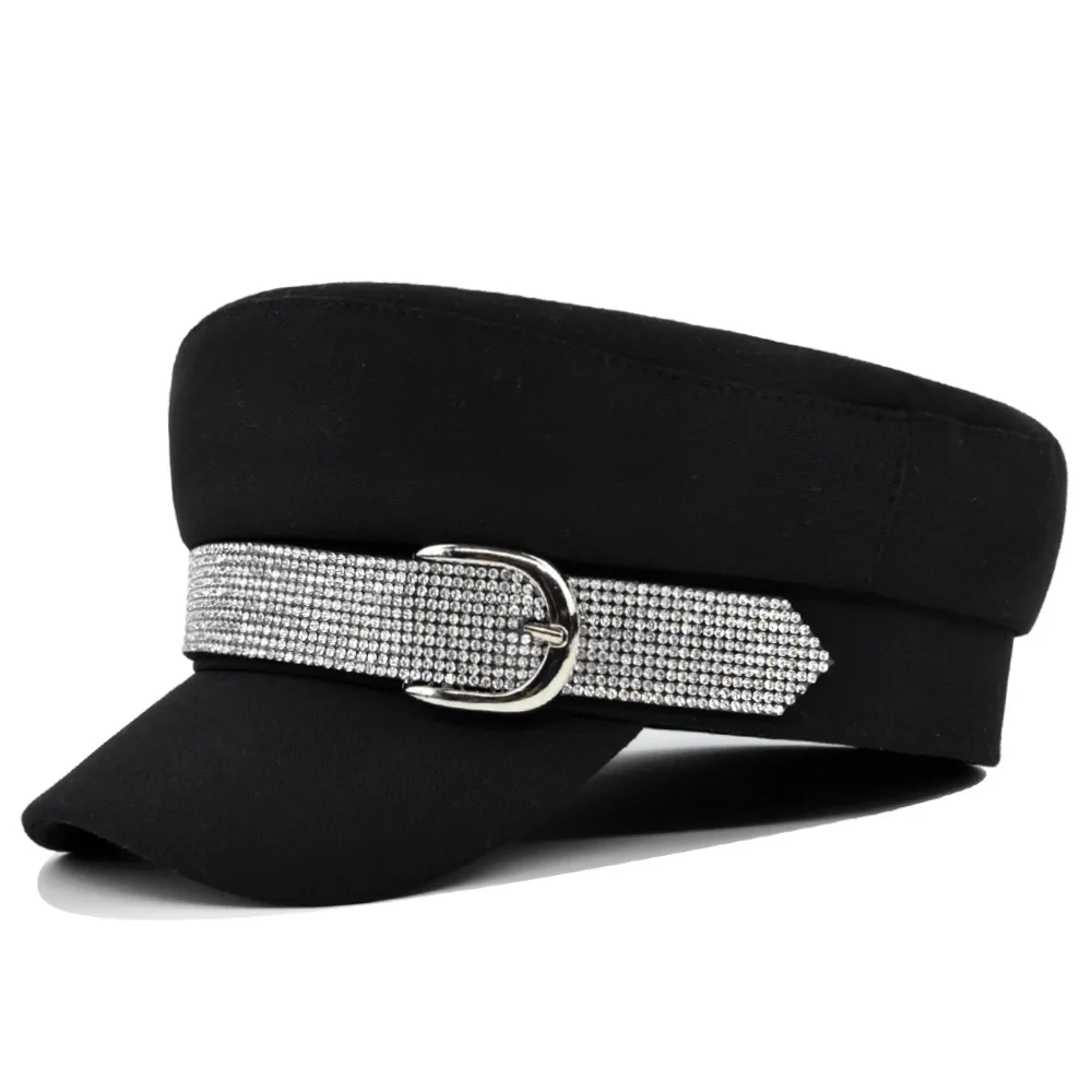 Women's Vintage British Beret Newsboy Hat Classic Wool Cap Trendy Autumn Spring Winter Fashion Accessory