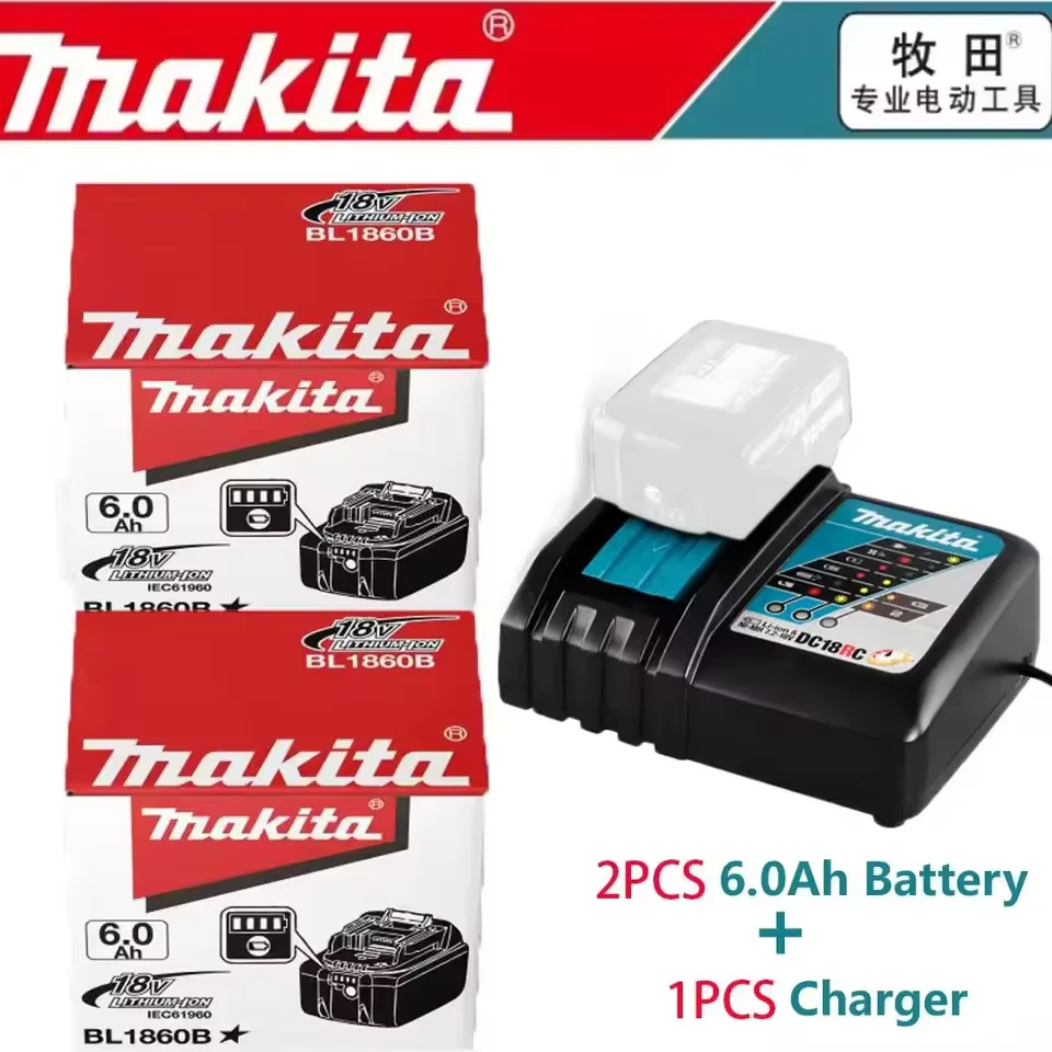 Makita 6Ahx2 ChargX1