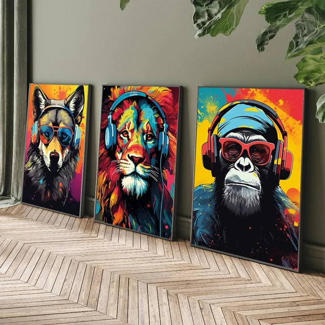 Modern Set Of 3 Gaming Graffiti Wall Art Canvas Son Brother Gift Painting Gamer Posters For Living Room Boys Bedroom Home Decor