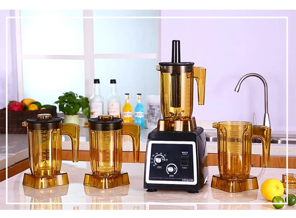 RC828 버블 티샵 장비 머신, 티프레소 추출 믹서기 머신, 블렌딩 머신 믹서, 1500W, 1.2L Bpa 프리