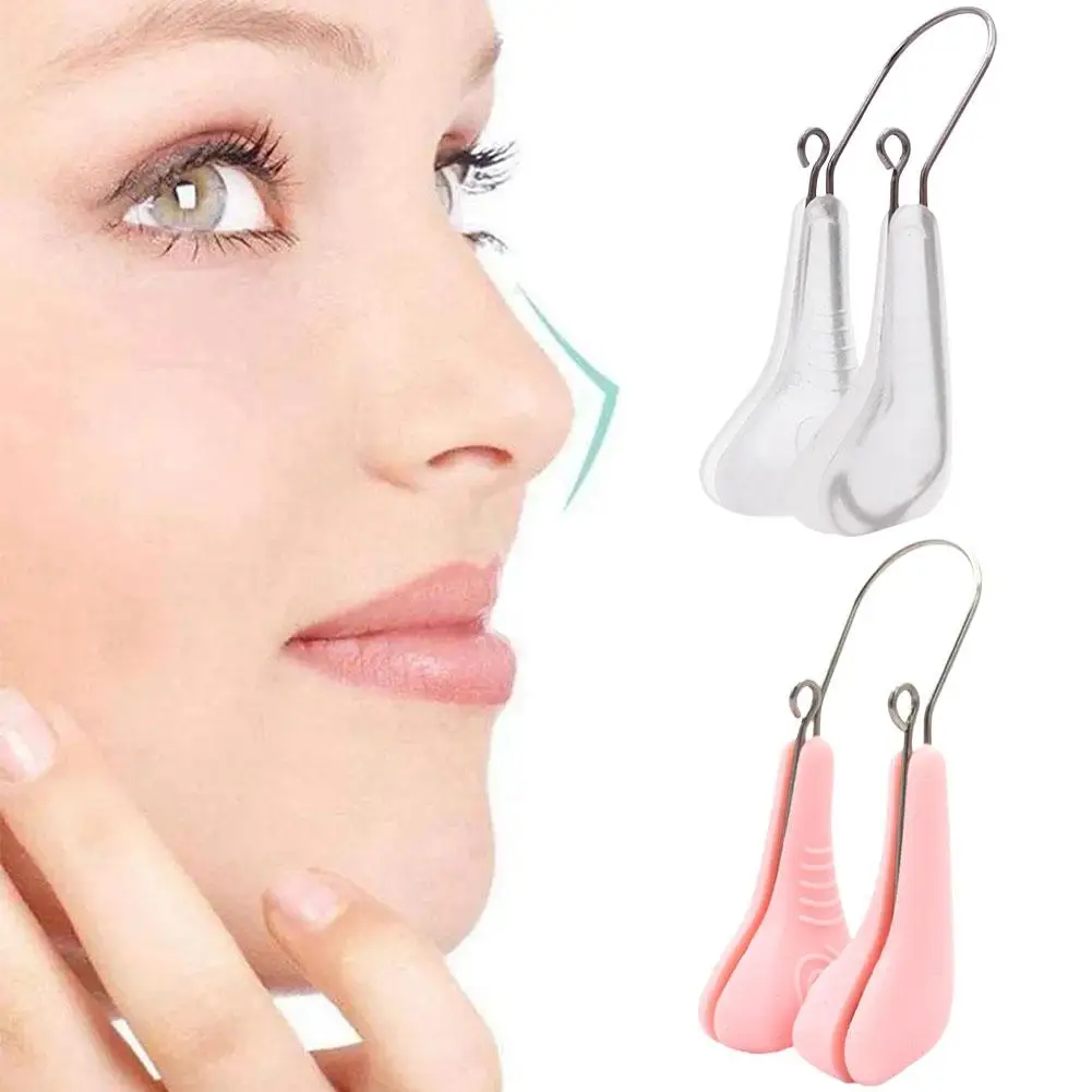 

1Pc Nose Shaper Lifter Clip Nose Beauty Up Lifting Nose Tools Slimming Soft Bridge Corrector Rhinoplasty Straightener Devic M3V1