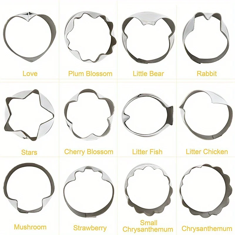 12pcs/set Vegetable Cutter Shapes Stainless Steel Cookie Cutters Fruit Stamps Cake Decorating Molds Salad Making Kitchen Tools 6 küchexyz.de S6ae7c7f233e0473fa3b8f70c90892895F küchexyz.de Best Price | Fast Delivery |Quality Product 12pcs/set Vegetable Cutter Shapes Stainless Steel Cookie Cutters Fruit Stamps Cake Decorating Molds Salad Making Kitchen Tools