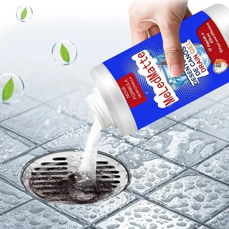 

New 100ML Powerful Pipe Dredging Agent Kitchen Dredge Deodorant Toilet Sink Drain Cleaner Sewer Household Cleaning Tools