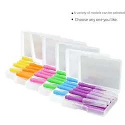 Interdental Brush Floss Push-Pull Teeth Brushes Handheld Outdoor Oral Hygiene Tool Household Holiday 0.7mm