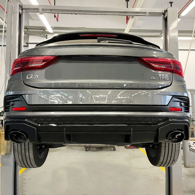 2019-2023 Q3 Body kit Rear diffuser for Audi Q3 Sportback SUV PP ...