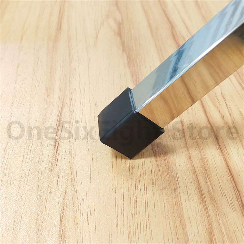 8 Pezzi Piedini Quadrati In Gomma Con Viti, Cuscinetti Paracolpi - Foto 7