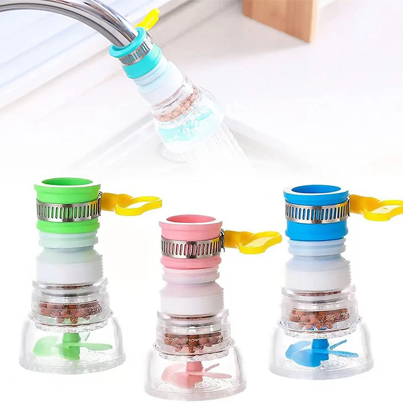 

For Kitchen Nozzle Faucet Glowing Mixer Aerator Water Tap Filter Sprayer Supplies Accessories Home Bathroom Shower Novel Adapter