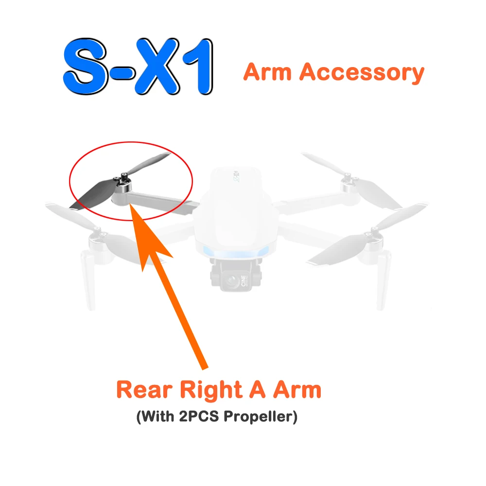Bras de Drone A-Arm en Alliage - Pièces de Rechange pour Quadricoptère