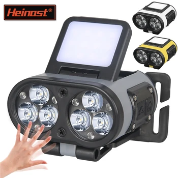 LED Headlamp Smart Sensor Cap Clip Light: 1