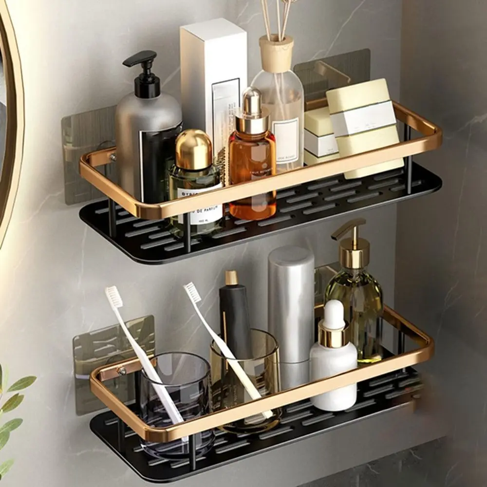 Bathroom Shelves No-drill Corner Shelf Wall-mounted Shower Storage Rac –  Fashion Damsel