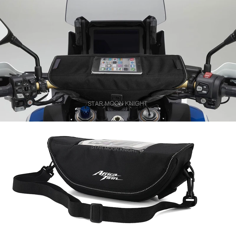 

Handlebar Bag For HONDA Africa Twin 1100 CRF 1000 L CRF1100L CRF1000L Adventure Sport Motorcycle Waterproof Storage Travel Bag