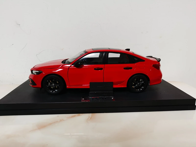 1:18 Scale Honda Civic Hatchback 2022 240 Turbo Red Static