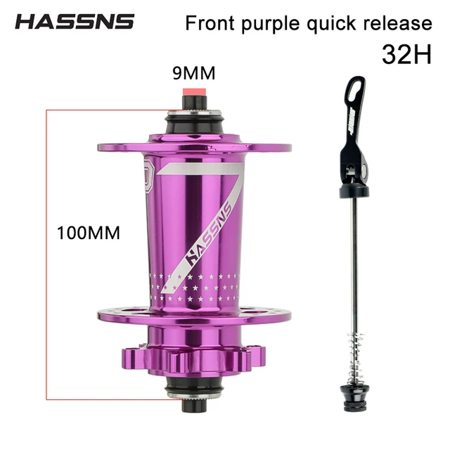 Hub de Bicicleta HASSNS-PRO7 MTB com 32 Furos, Freehub de Montanha