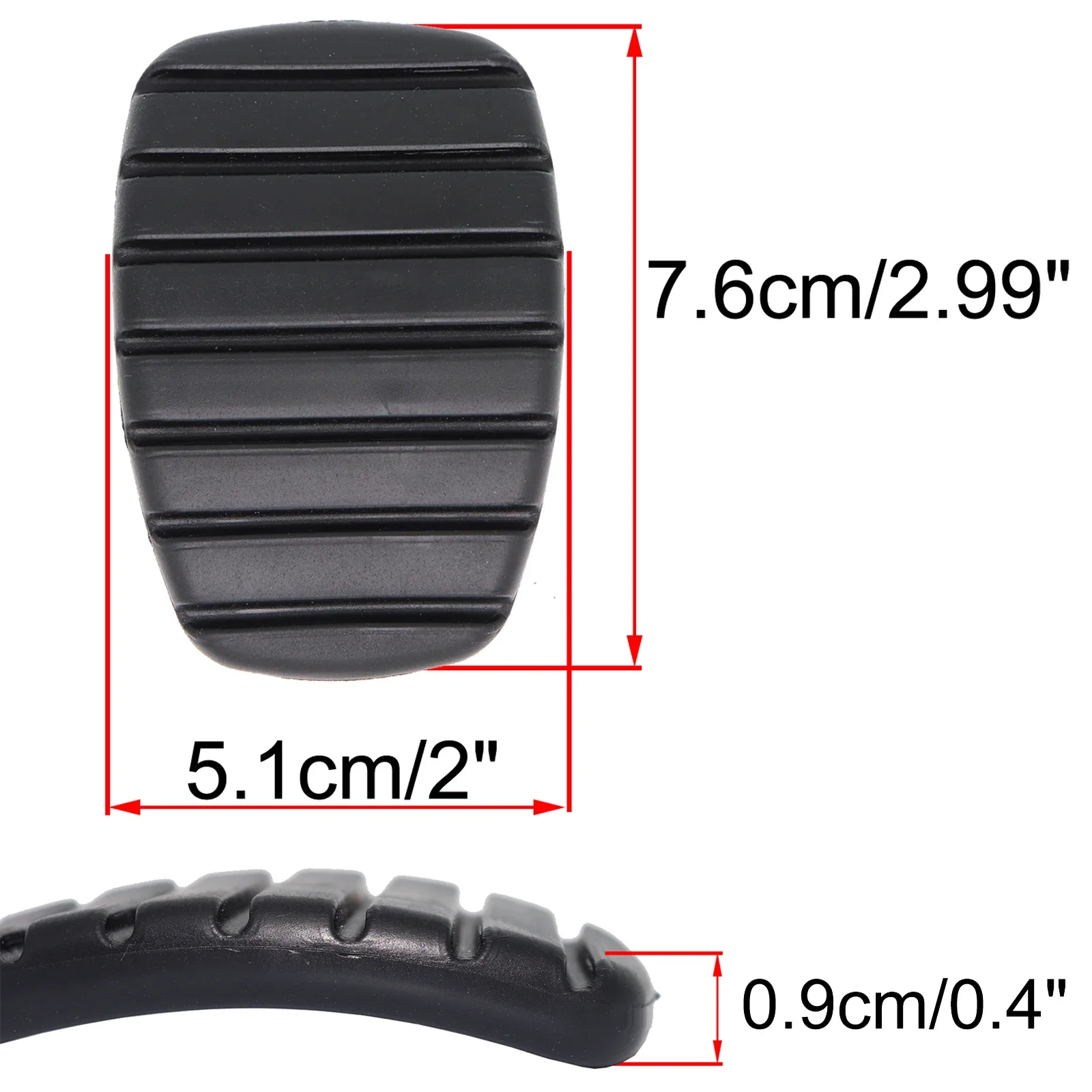 Pedal cover brake clutch foot pedal pad cover replacement for Nissan NV400 Interstar Opel Movano Renault Master 2010 2011 2012 2013 -