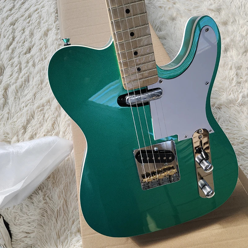 

Classical electric guitar, maple fingerboard, solid xylophone body, tone, feel good, free package delivery home