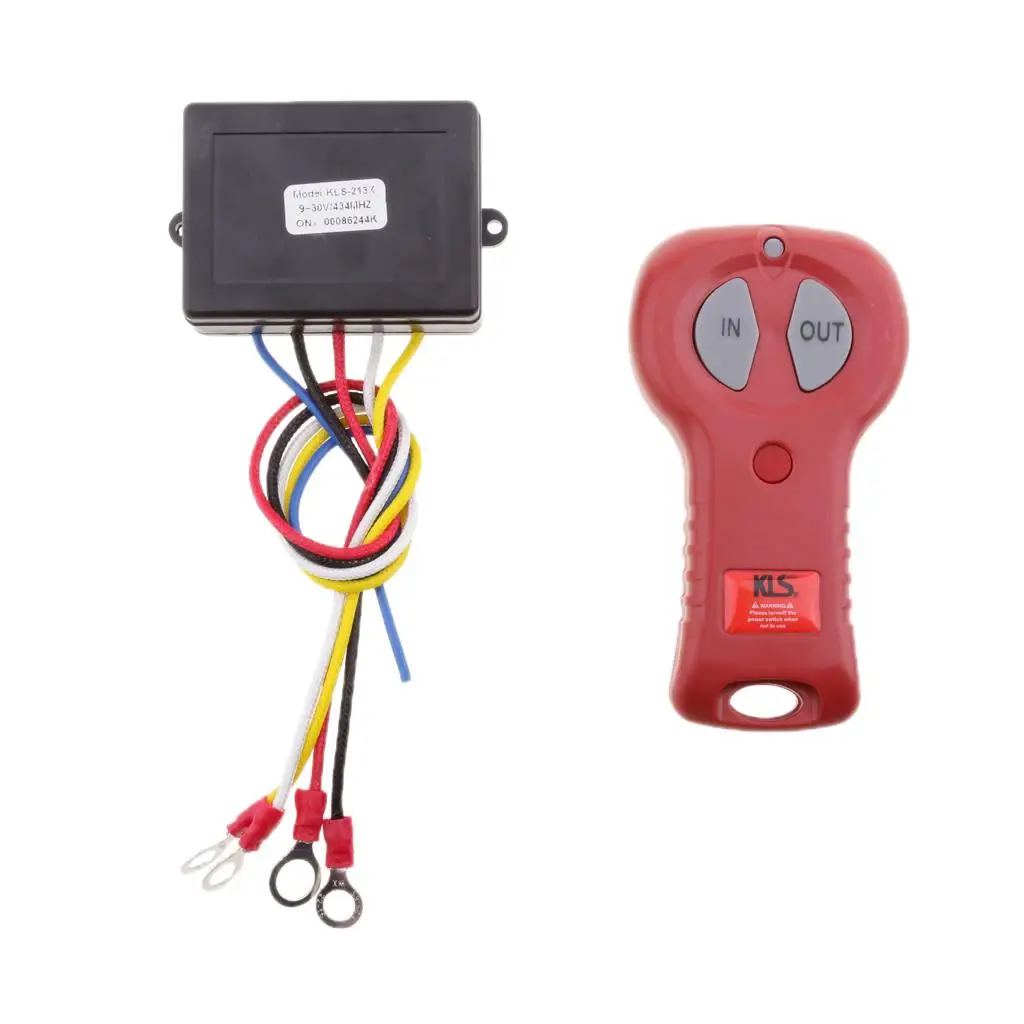 

dolity 12/24V Car ATV SUV Wireless Winch Remote Control Switch Handset KLS-213X
