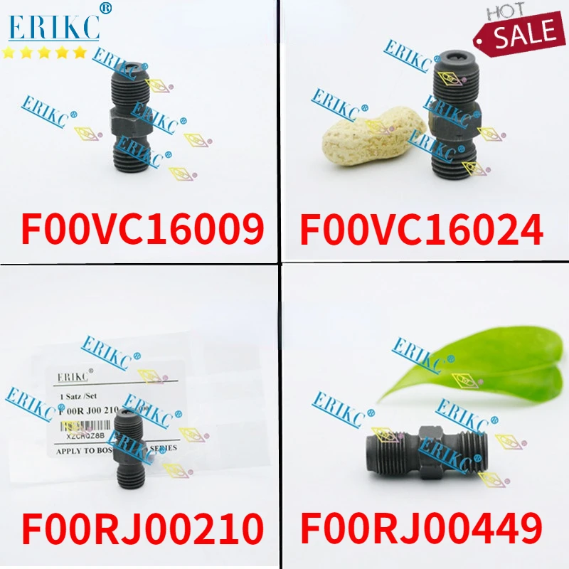 

ERIKC F00VC16024 трубка давления масла F00VC16009 штырьковый Соединительный F00RJ00210 F00RJ00449 винт для отверстия масла для серии Bosch 0445110110/120
