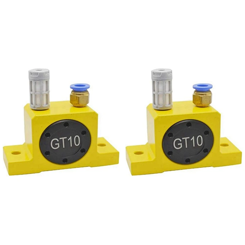 2X Small Pipeline Silo Vibration Knocker Gt10 Vibratore Pneumatico A Turbina Pneumatica Oscillatore Vibratore A Turbina Pneumatica