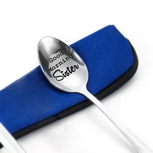 

2022 Valentines Day Gift Anniversary Gift for Girlfriend Love Heart Stainless Spoon Valentines Day Decoration Mariage Wedding