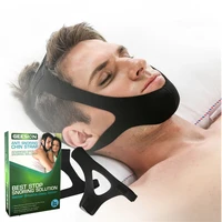 Anti-Snoring Chin Straps Skin-friendly Elastic Material Comfortable Wear Close Mouth Reduce Snoring Health Care Stop Snore Aid 1