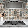 3D wallpaper 40 cm oil -proof kitchen furniture self -stick de PAREDE bathroom tile tile ethylene sticker 4