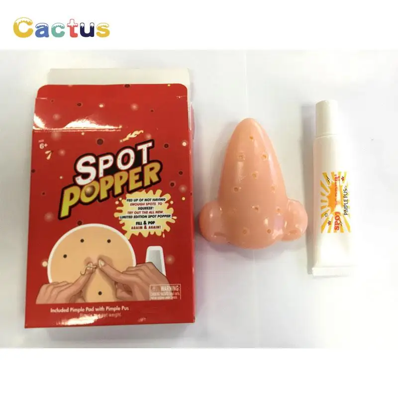 Squeeze Acne Toy Peach Pimple Popping Stress Reliever Popper Remover Stop Pickin 