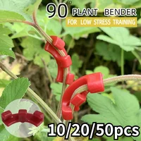 10/20/50pcs 90 Degree Plant Benders Trainer Growth Manipulation Tutors For Plants Clips Bending Twig Clamps Branche Accessories 1