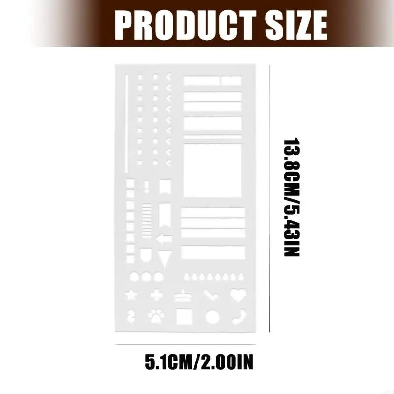 저널링 이벤트 계획을 위한 청소 친화적인 그리드 디자인을 갖춘 G8DF 일정 눈금자