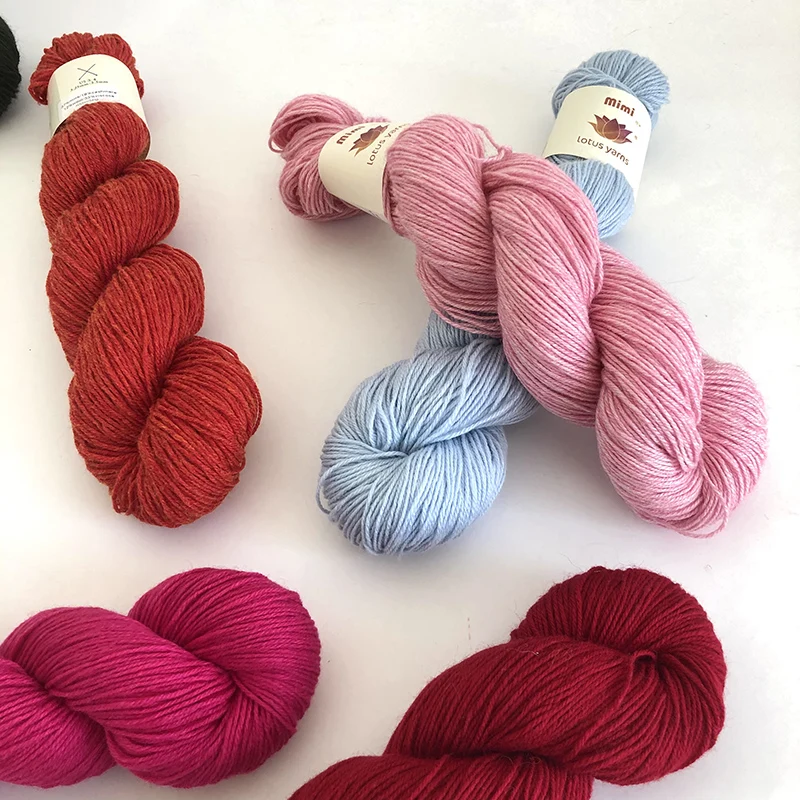 1*50g hank Mink Cashmere Yarn Fine Quality Hand-Knitting Thread For Cardigan Scarf Suitable for Woman 3