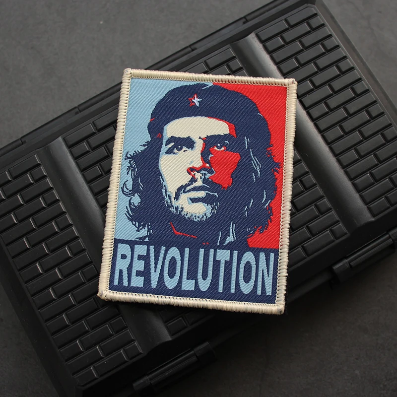 

REVOLUTION Leader Che Guevara, нашивка, вышитая тактическая аппликация для искусственного украшения жилета