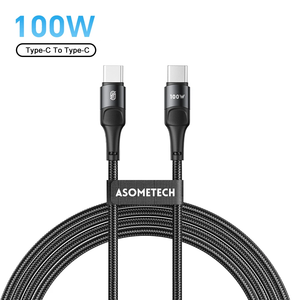 100W USB-C to USB-C Fast Charging Data Cable, 3M Length