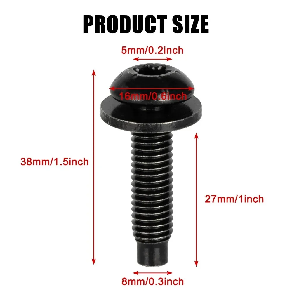 Auto fasteners, car screws for Jeep Wrangler JK 2007- Car Hard Top Torx Screws Bolts Windshield Frame Replacement